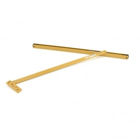 Glynn-Johnson 454S-SP4 Medium Duty Size 4 Surface Overhead Stop - Powder Coat Brass