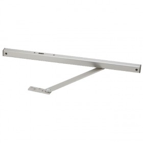 Glynn-Johnson 903H-652 Size 3 Heavy Duty Hold Open Surface Overhead Door Holder - Chrome Like Coating
