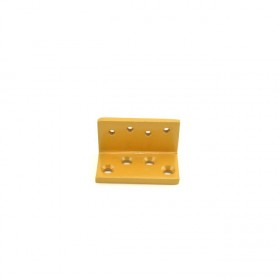 Glynn-Johnson AJK-4504 Angle Jamb Bracket for 450 Series - Satin Brass