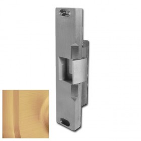 HES 3104F12D612LCBMA 310-4 12D Fail Safe Electric Strike with Latchbolt and Locking Cam Monitor - Satin Bronze