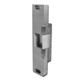 HES 3104F12D629LCBMA 310-4 12D Fail Safe Electric Strike with Latchbolt and Locking Cam Monitor - Bright Stainless Steel