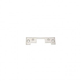HES 501A629 501A Round Corner Faceplate for 5000 Strike - Bright Stainless Steel