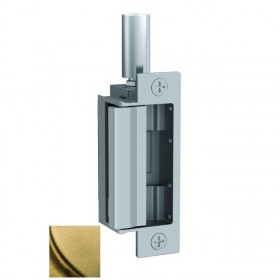HES 7427524D606LBMLCM 75 24VDC Electric Strike with LBMLCM Latchbolt Monitor - Satin Brass