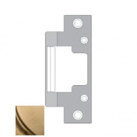 HES 801E606 Faceplate for 8000 Strike - Satin Brass