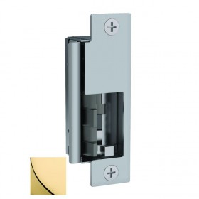 HES 8500605LBM Electric Strike Body with Latchbolt Monitor - Bright Brass