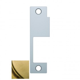 HES 852M606 Faceplate for 8500 Yale, Accurate, Falcon, Simplex - Satin Brass