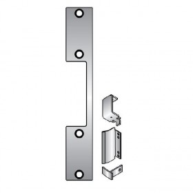 HES DBKIT630 DB Kit Faceplates for 1006 Strike - Satin Stainless Steel