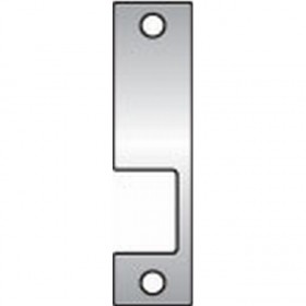 HES K605 K Faceplate for 1006 Strike - Bright Brass