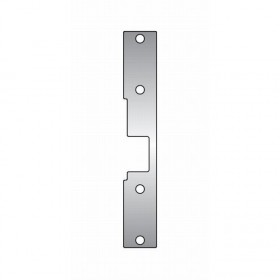 HES KM2629 KM2 Faceplate for 1006 Strike - Bright Stainless Steel