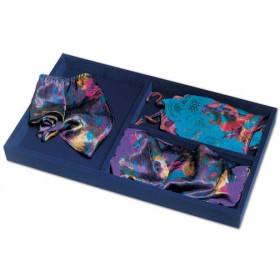 Velvet Lingerie Tray 22" with 3 Compartments