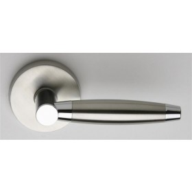 Omnia 15PA Stainless Steel Passage Lever