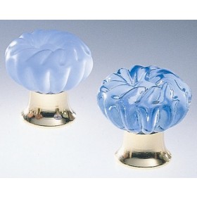 Omnia 4341/30 1 3/16" Colored Glass Knob