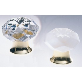 Omnia 4901/30 1 3/16" Crystal Knob