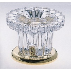 Omnia 4909/30 1 3/16" Glass Knob