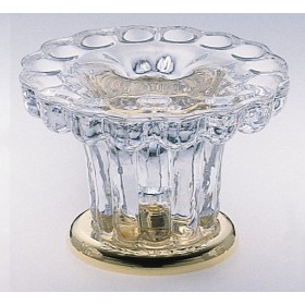 Omnia 4909/35 1 3/8" Glass Knob