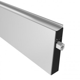 Pemko 412CRL 36" Surface Mounted Automatic Door Bottom with Sponge Neoprene Clear Aluminum