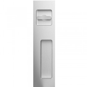 Accurate Lock 7-3/4" Rectangular Flush Pull with Thumbturn (Concealed) - FC7346T