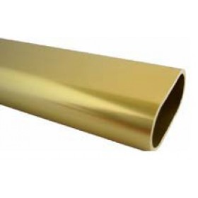 Extruded Aluminum 1 3/16" Oval Rod