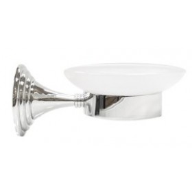 Deltana 98C Series 98C2012 Soap Dish w/Oval Glass