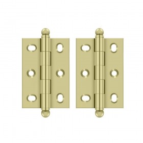 Deltana 2 1/2" x 1 3/4" Adjustable Cabinet Hinges CHA2517 (Pair)