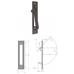 Deltana Heavy Duty Edge Pull - EP6125