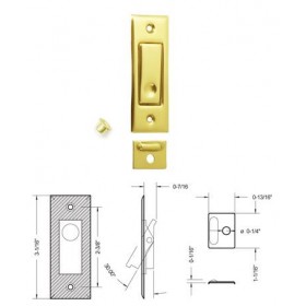 Deltana Pocket Door Bolt - PDB42