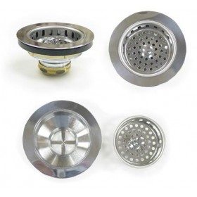 Deltana Kitchen Sink Strainer Solid Brass