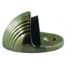 Field Enterprise Half Dome Reeded Door Stop - DS-25