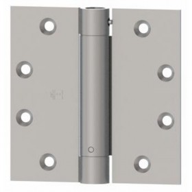 Hager 115041232 4-1/2" x 4-1/2" Full Mortise Single Acting Spring Hinge, # 028073 - Bright Stainless Steel