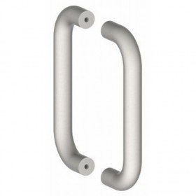 Hager 13E10 3/4" Round, 6" Length Wrought Door Push and Pull Set, # 002512 - Satin Bronze