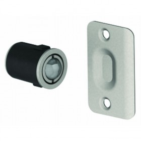 Hager 14473 Drive In Ball Catch with Strike, # 043896 - Bright Brass