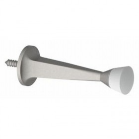 Hager 21026 3" Rigid Door Stop, # 076171 - Bright Chrome
