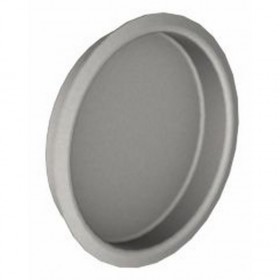 Hager 263026 2-7/16" Round Flush Pull, # 023430 - Bright Chrome