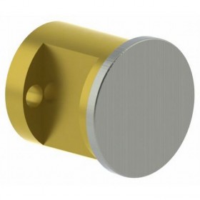 Hager 390326 Dummy Rim Cylinder - Bright Chrome