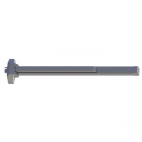 Hager 4701FRIM48DBZ 4' Fire Rated Exit Only Standard Duty Rim Exit Device # 115740 - Dark Bronze