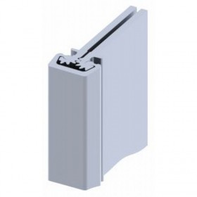 Hager 780112HD95DBA 95" Concealed Leaf Heavy Duty Roton Hinge with Drill Quick Screws Dark Bronze Anodized - Aluminum