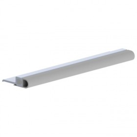 Hager 891SMIL96 96" Jamb Weatherstrip # 056284 Mill Finish - Aluminum