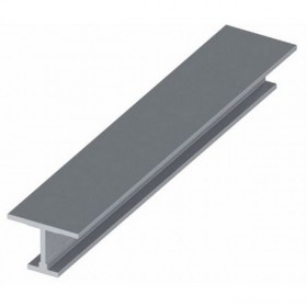 Hager 910196 96" I-Beam Sliding Door Track Only # 096707 - Aluminum