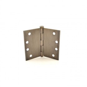 Hager WT12794510B 4" x 5" Wide Throw Square Corner Full Mortise Standard Weight Plain Bearing Hinge # 095062 - Oil Rubbed Bronze