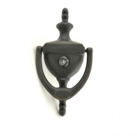 Ives 0231251U7 Door Knocker with 700 Viewer - Aged Bronze