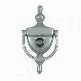 Ives 0231252U6 Door Knocker with U700 UL Viewer - Satin Chrome