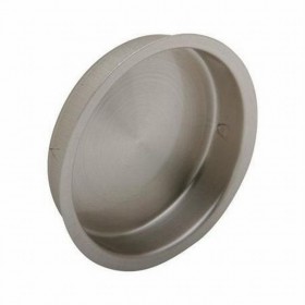 Ives 221B 2-1/8" Round Flush Pull - Satin Nickel