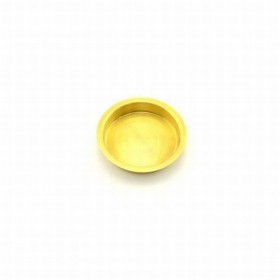 Ives 221B 2-1/8" Round Flush Pull - Satin Brass