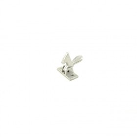 Ives 2A Elbow Cabinet Latch - Aluminum