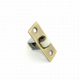 Ives 335B Adjustable Roller Catch with Full Lip Strike - Antique Brass
