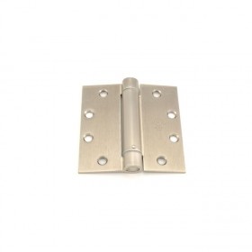 Ives 3SP1412 4-1/2" x 4-1/2" Standard Weight Spring Hinge - Satin Nickel