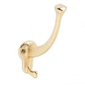 Ives 575A Coat and Hat Hook - Bright Brass