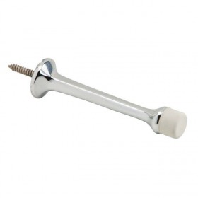 Ives 60MB 3-3/4" Solid Door Stop - Bright Chrome
