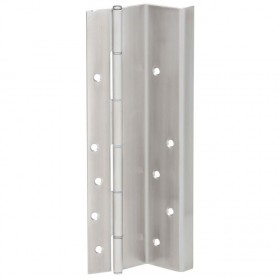 Ives 611 83" Swing Clear Continuous Hinge - Prime Coat