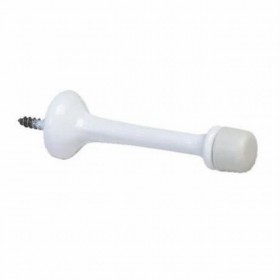 Ives 61A 3-3/16" Solid Door Stop - White